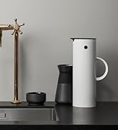 Stelton Isolierkanne EM77 - Doppelwandige Isolierkanne für heiße/kalte Getränke - Tee- & Kaffeeka...