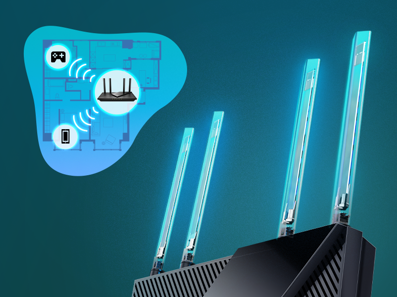 beamforming;wifi router; wifi 6 router; internet router