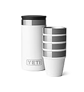 YETI Shot Glasses with Carrying Case, Set of 4, Tropical Pink