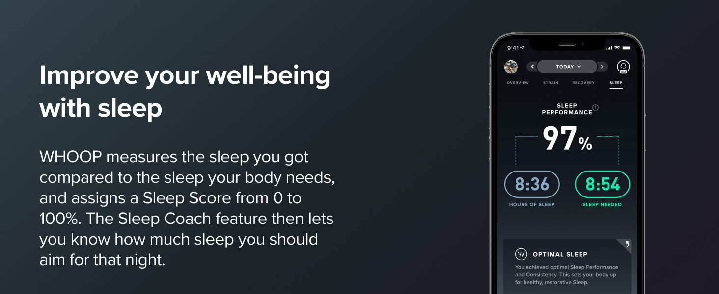 improve your well-being with sleep