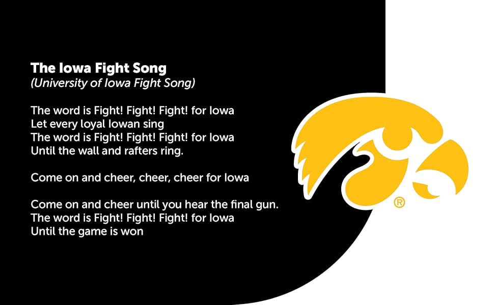 University of Iowa fight song, Hawkeyes, Herky the Hawk, school, college, students, fans, alumni