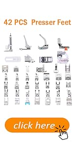  Machine Presser Feet Set 42 Pcs 