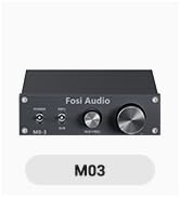 Fosi Audio M03 200 Watt TPA3255 Subwoofer Amplifier Mini Mono Channel Audio Power Amp