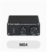 Fosi Audio M04 Subwoofer Amplifier for Home Theater Mono Channel