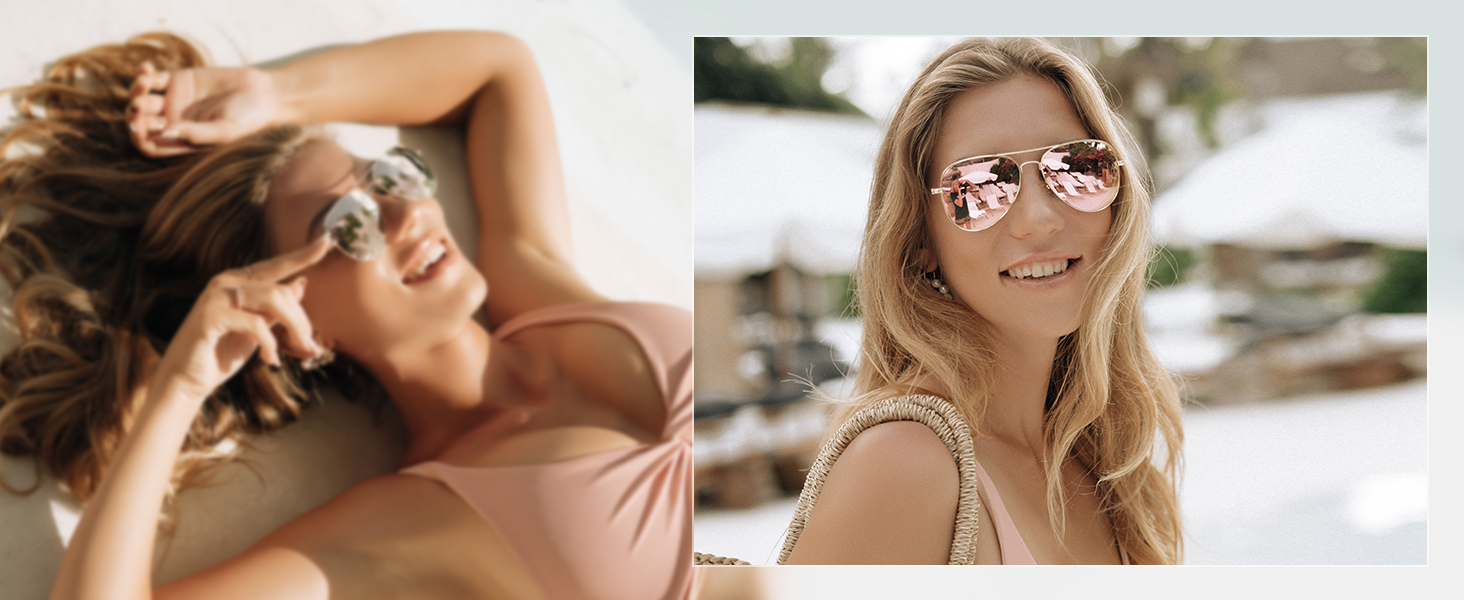 SOJOS Classic Polarized Sunglasses for Men Women Vintage Retro Style SJ1054