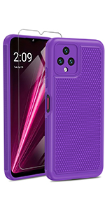 for T-Mobile Revvl-6 5g Phone Case Purple