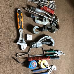 Plumbing tools for sale good set of cutters