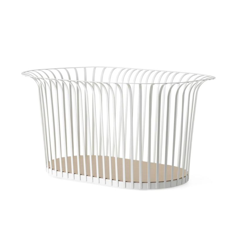 Ribbon Basket, Ivory