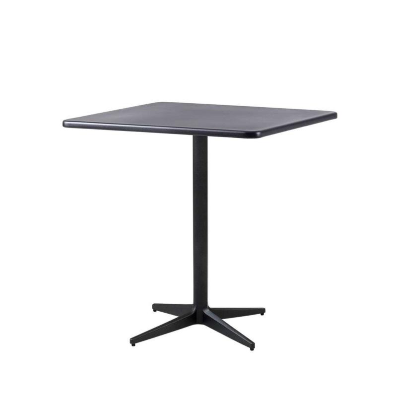 Drop Cafe Table, 75x75cm, Lava Grey