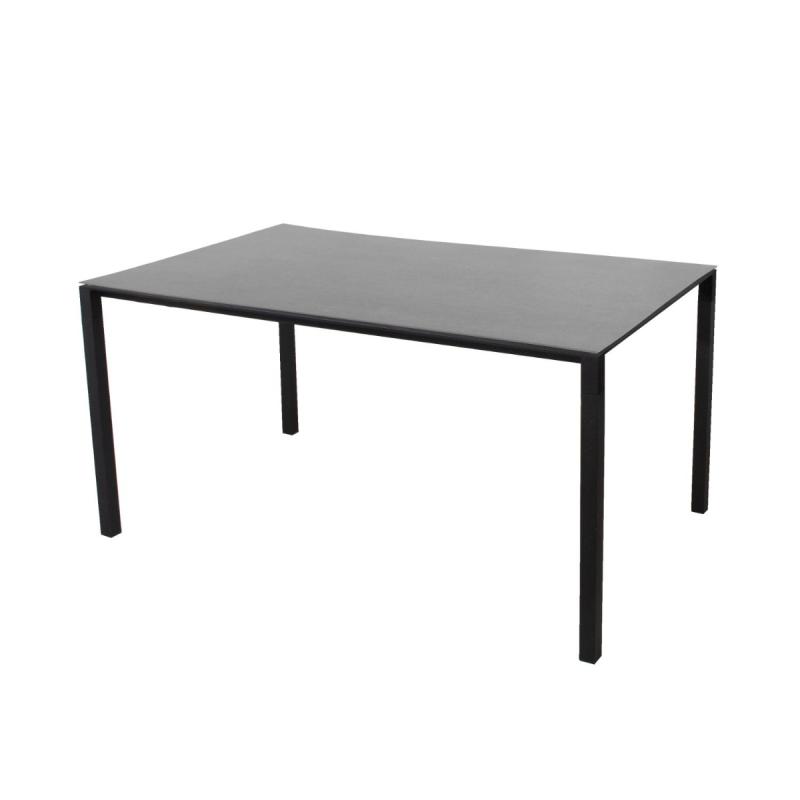 Pure Table, 150x90cm, Lava Grey Base