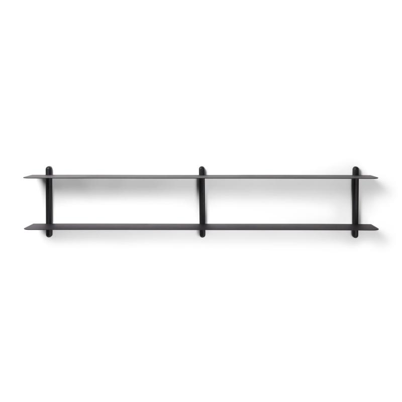 Nivo Shelf C, Black Ash / Black