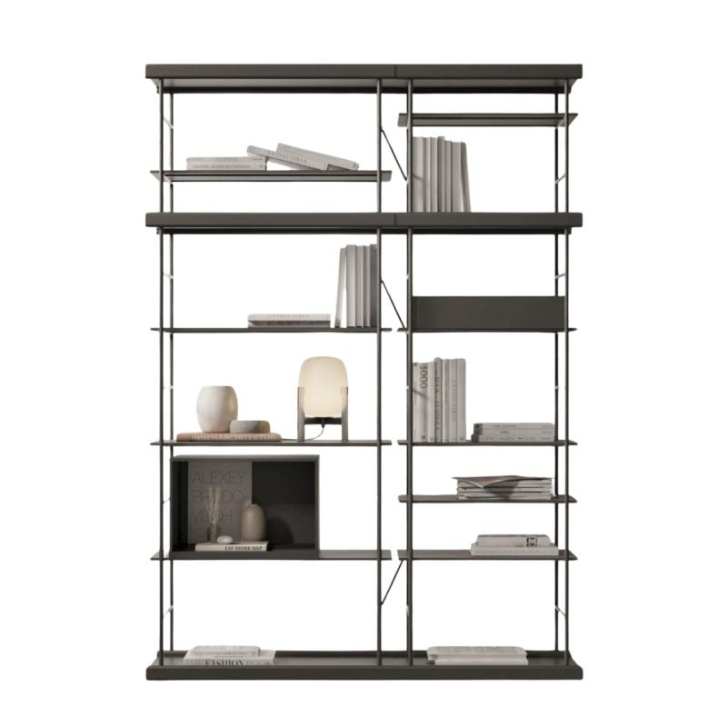 Bost Shelving Unit, 140x195cm, Black