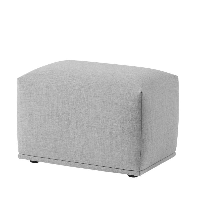 Echo Pouf, Large, Light Grey