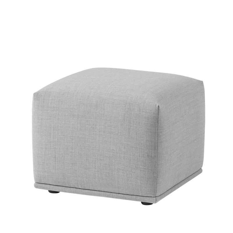 Echo Pouf, Medium, Light Grey