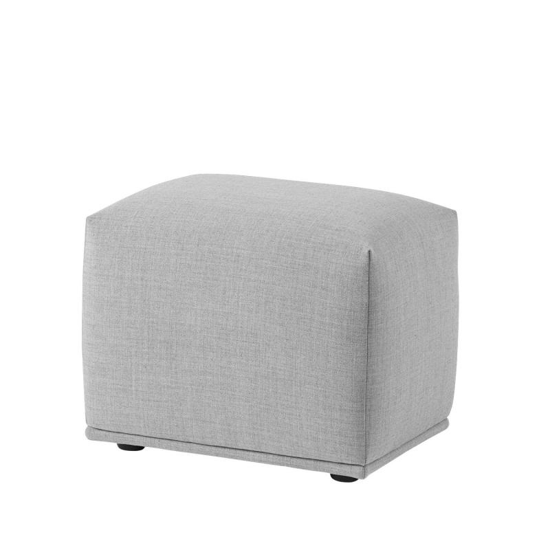 Echo Pouf, Small, Light Grey