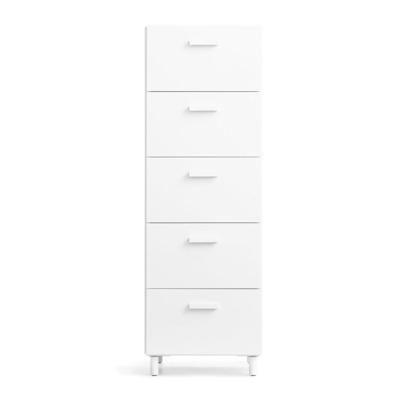 Relief Chest Of Drawers With Legs, Tall