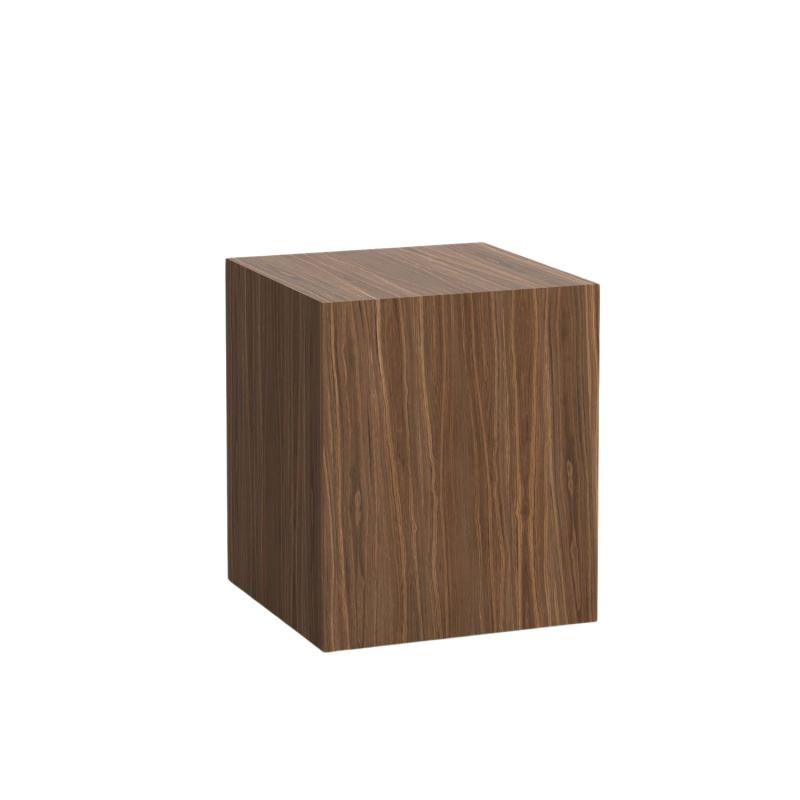 Mass Side Table, Walnut