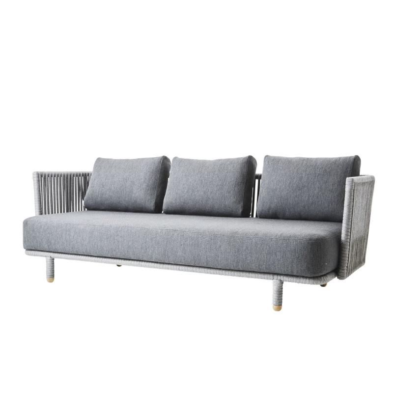 Moments 3-Seater Sofa, Grey