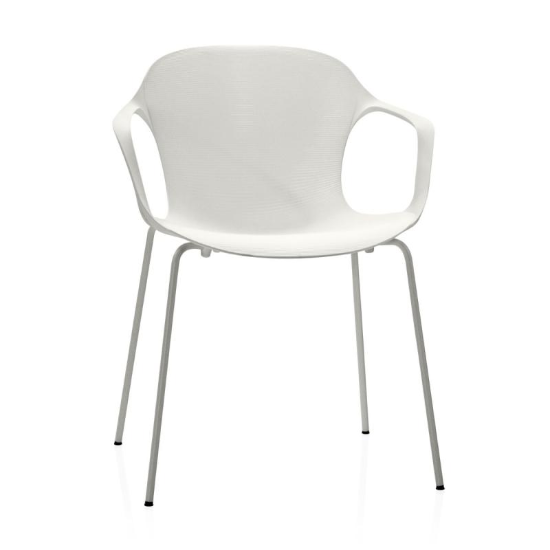 Nap Armchair, White Shell/White Base