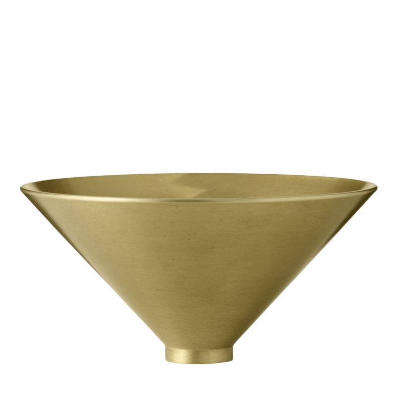 Taper Bowl, Brass