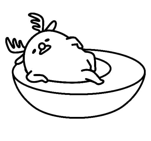 Målarbild Gudetama 5