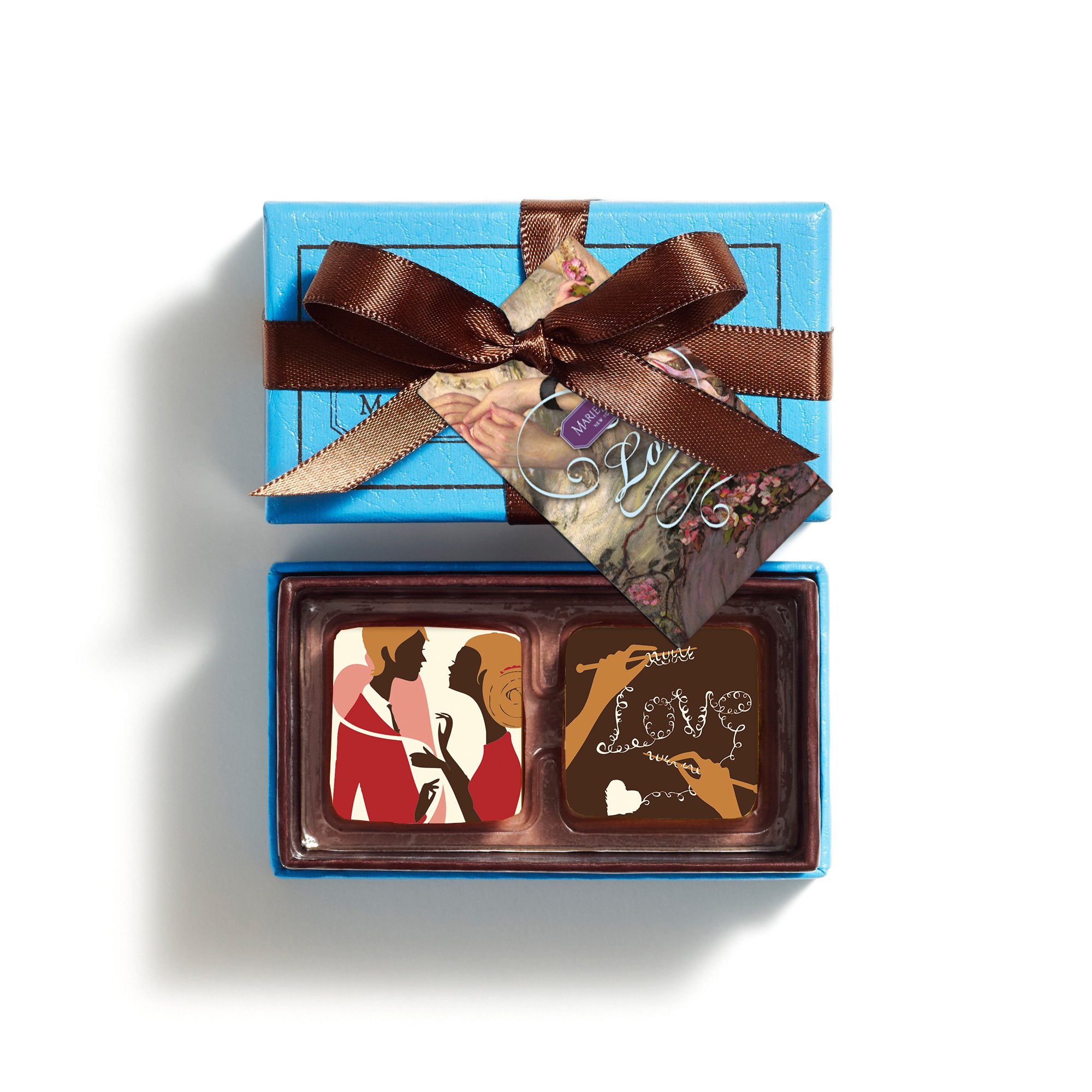 2pc Valentine's Ganache Box