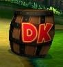 A Barrel in Mario Kart 7