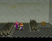 Spike Shield room in Paper Mario: The Thousand-Year Door