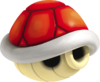 A Red Shell from Mario Kart 7.