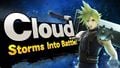 Cloud's splash screen