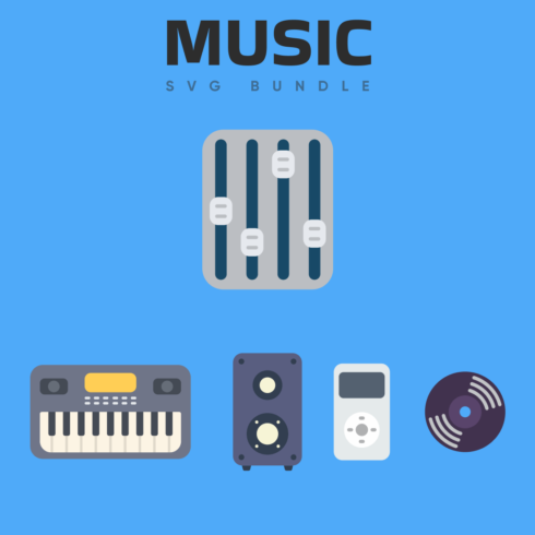 Music svg bundle.