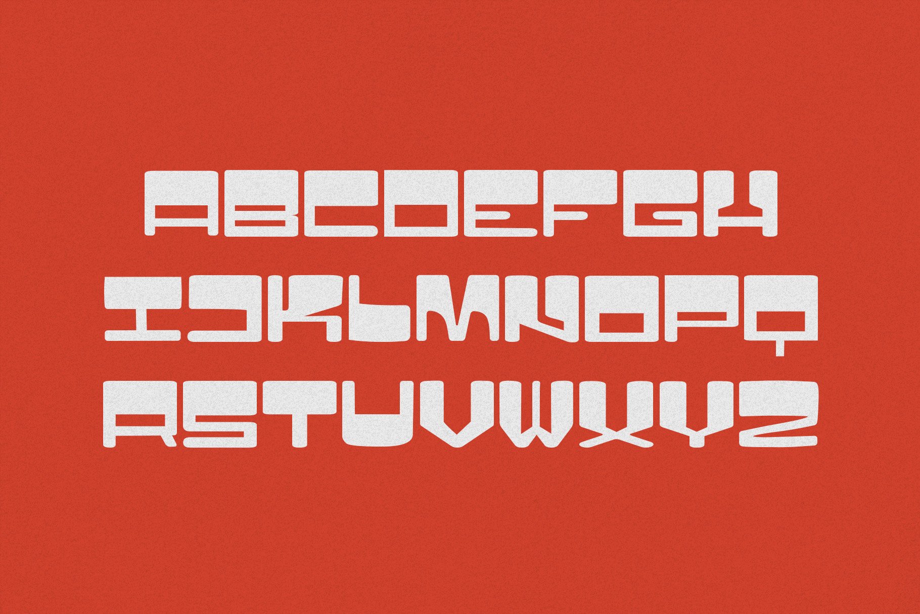 Techno Capsule - Y2K Typeface preview image.