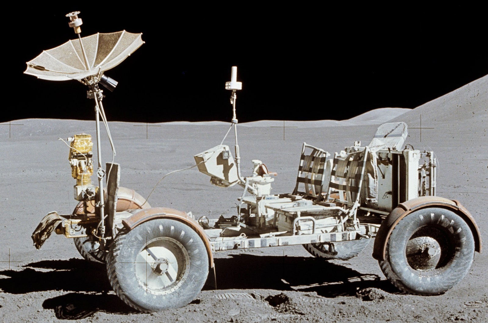 Il Lunar Roving Vehicle delle missioni Apollo