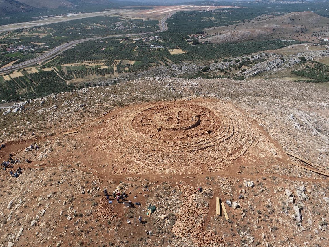 A Creta è stata trovata un'antica struttura a forma di labirinto che ricorda quello del Minotauro
