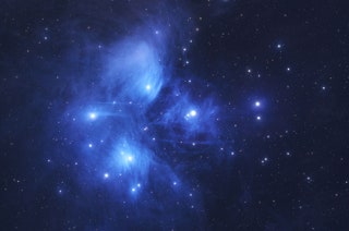 The Blue Details of M45 The Pleiades © Sndor Biliczki