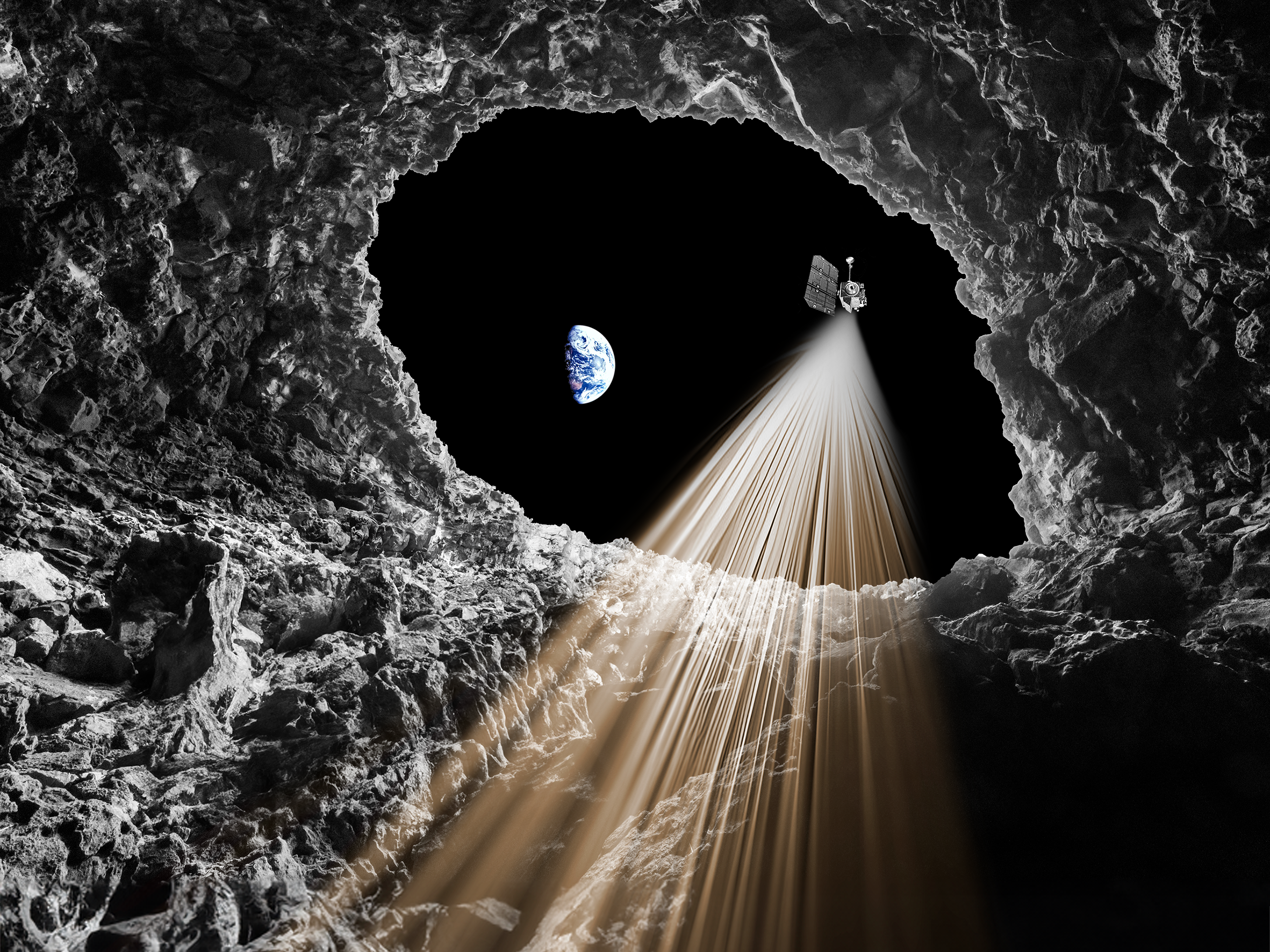 Abbiamo scoperto un tunnel sulla Luna