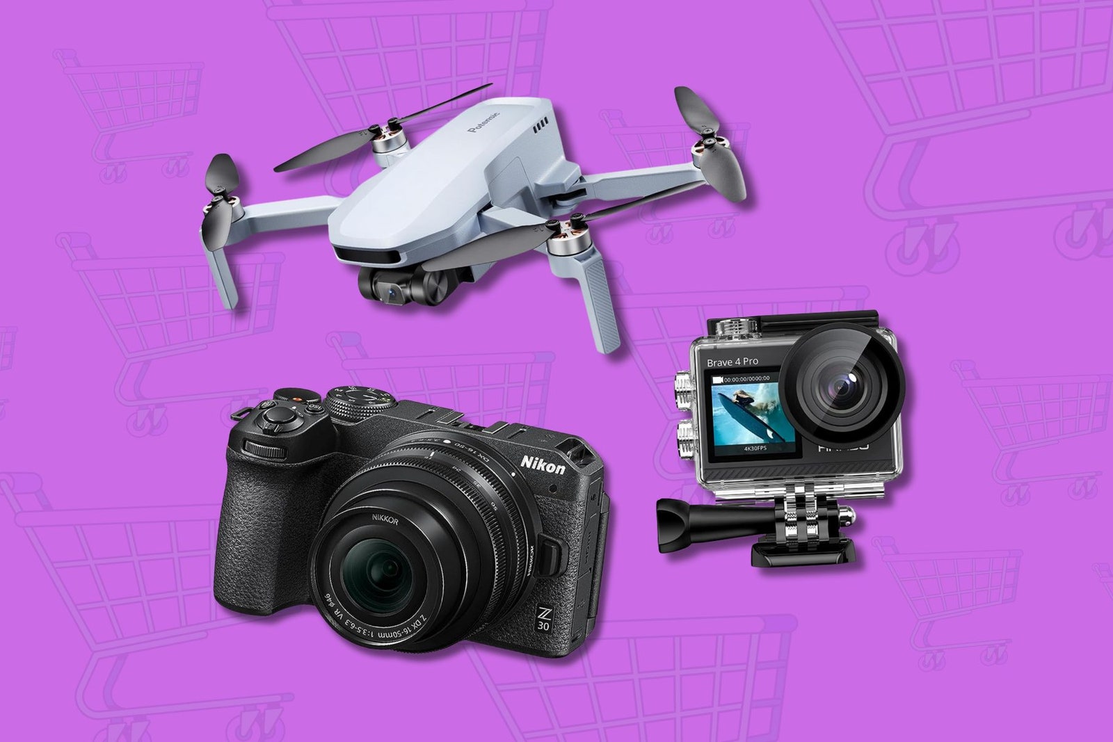 Le fotocamere, le action cam e gli accessori in offerta durante l'Amazon Prime Day
