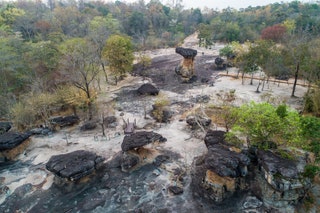 Parco storico di Phu Phra Bat Thailandia