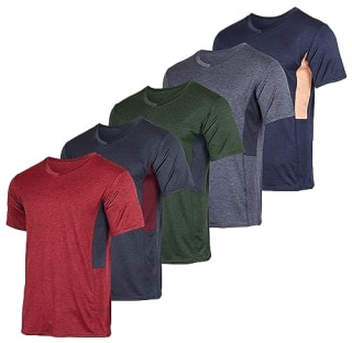 Athletic V-Neck T-shirts