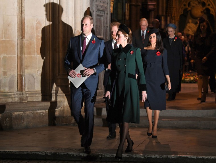 The Queen Attends A Service At Westminster Abbey Marking The Centenary Of WW1 Armistice