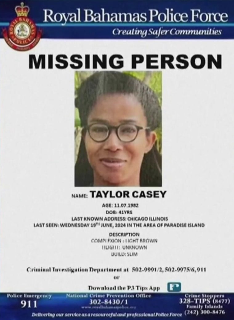 Missing person Taylor Casey
