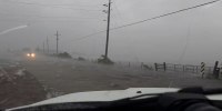 Flood waters recede as Francine pushes inland