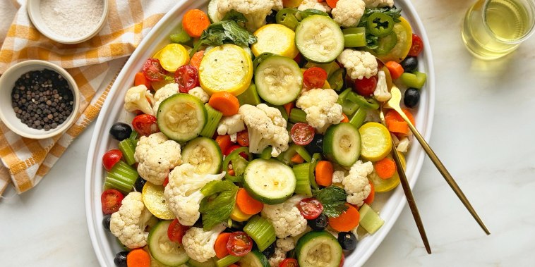 Marinated Picnic Vegetables.