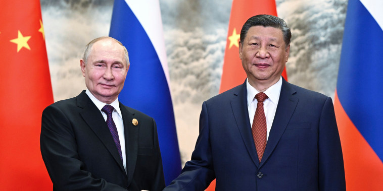 Russian President Vladimir Putin visits China