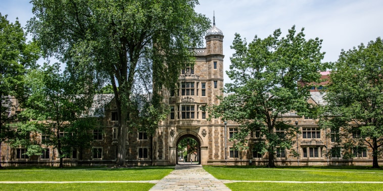 University of Michigan Law School building exterior view on a sunny day