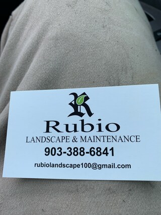 Rubio Landscape & Maintenance logo