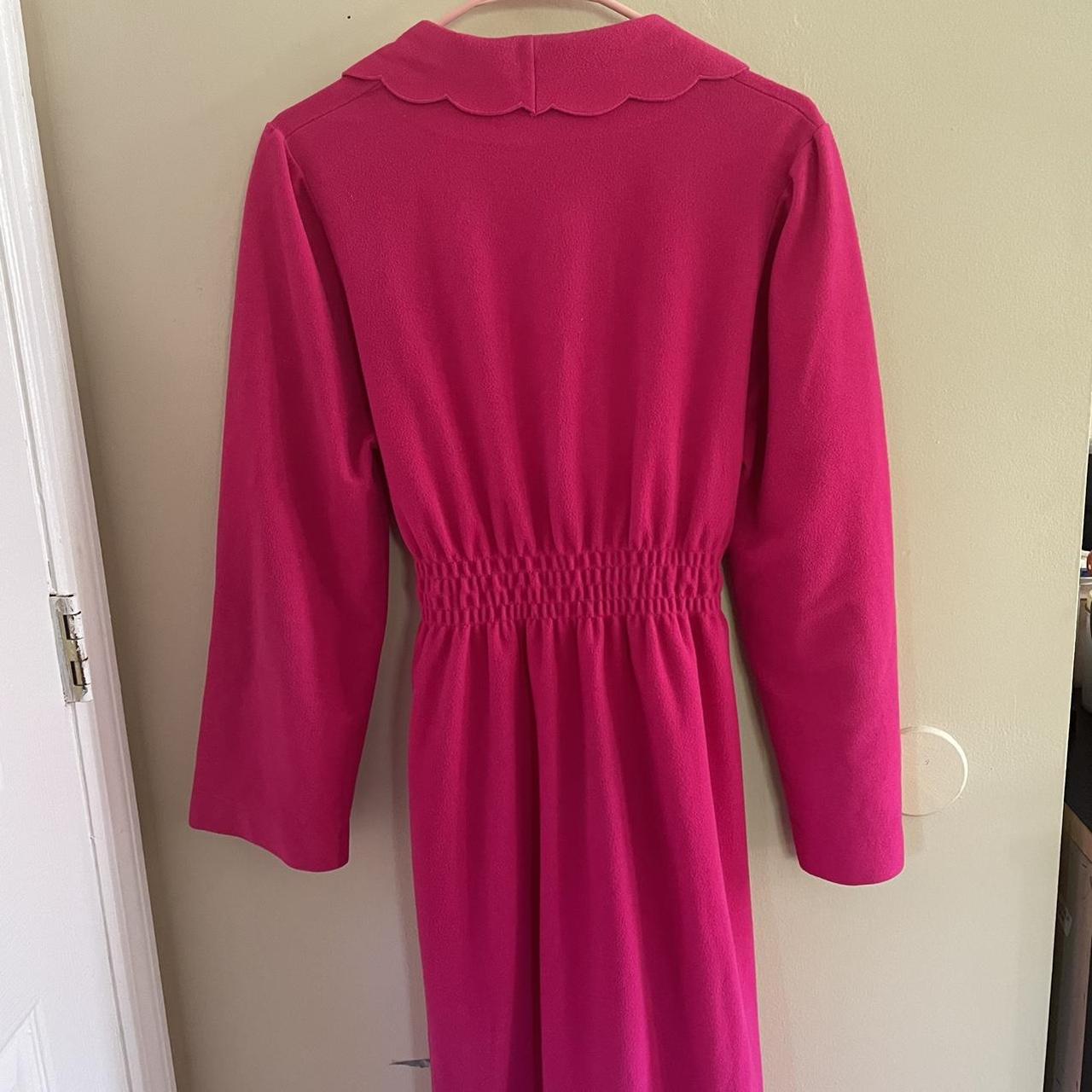 Vintage Pink Dressing Gown/ House Coat/... - Depop