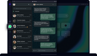 WhatsApp on desktop