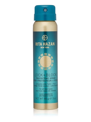 Rita Hazan Lock and Block Protective Spray on white background