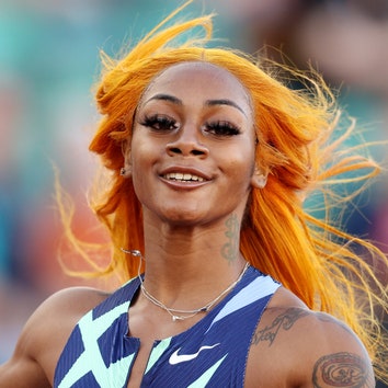 Sha'Carri Richardson Traded in Her Signature Fiery Hair Color for Blonde and Peekaboo Blue